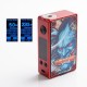 Authentic Vapelustion Hannia 230W TC VW Variable Wattage Box Mod - Red, 5~230W, 2 x 18650