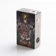 Authentic Hippopvape VIVA 245W VW Variable Wattage Box Mod - SS, Zinc Alloy, 10~245W, 2 x 18650