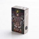 Authentic Hippovape VIVA 245W VW Variable Wattage Box Mod - SS, Zinc Alloy, 10~245W, 2 x 18650