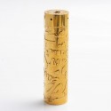 Authentic Timesvape Saint Hybrid Mechanical Mech Mod - Brass, Brass, 1 x 18650 / 20700 / 21700