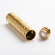 Authentic Timesvape Saint Hybrid Mechanical Mech Mod - Brass, Brass, 1 x 18650 / 20700 / 21700