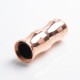 Authentic Timesvape Keen Mechanical Mech Mod Extend Stacked Tube - Copper, Copper, 1 x 18650 / 20700 / 21700