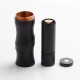 Authentic Timesvape Keen Mechanical Mech Mod Extend Stacked Tube - Black, Copper, 1 x 18650 / 20700 / 21700