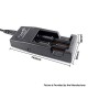 Authentic TrustFire TR 001 LED Charger for 18650, 18500, 18350, 17670, 16340, 14650, 14500, 14430 - Black, Dual-Slot, US Plug