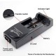 Authentic TrustFire TR 001 LED Charger for 18650, 18500, 18350, 17670, 16340, 14650, 14500, 14430 - Black, Dual-Slot, US Plug