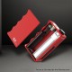 Authentic Dovpo Topside SQ Squonk BF Mechanical Box Mod - Red, Aluminium, 12.5ml
