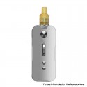 Authentic YiHi SXmini 680 900mAh TC Box Mod Pod System Starter Kit - Silver, Aluminum + Stainless Steel, 2ml, 180~260'C