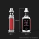 [Ships from Bonded Warehouse] Authentic Innokin Proton Mini Ajax 120W 3400mAh TC VW Box Mod + Ajax Tank Kit - Pink Chrome