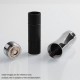 Authentic Timesvape Dreamer Hybrid Mechanical Mod - Matte Black, Stainless Steel, 1 x 18650 / 20700 / 21700