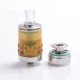 Authentic Footoon Aqua Pro RTA Rebuildable Tank Atomizer - Silver, Stainless Steel + PC, 2ml / 4ml, 22mm Diameter