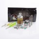 Authentic Footoon Aqua Pro RTA Rebuildable Tank Atomizer - Silver, Stainless Steel + PC, 2ml / 4ml, 22mm Diameter