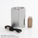 Authentic Wotofo Dyadic 200W VW Variable Wattage Squonk Box Mod - Gun Metal, Zinc Alloy + Velvet Rubber Coat, 5~200W, 2 x 18650