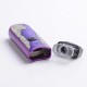 Authentic SMOKTech SMOK Nord 1100mAh Pod System Starter Kit - Purple Stabilizing Wood, 0.6ohm / 1.4ohm, 3ml