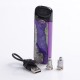 Authentic SMOKTech SMOK Nord 1100mAh Pod System Starter Kit - Purple Stabilizing Wood, 0.6ohm / 1.4ohm, 3ml