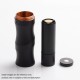 Authentic Timesvape Keen Mechanical Mech Mod Extend Stacked Tube - Sprinkle Red, Copper, 1 x 18650 / 20700 / 21700