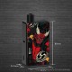 Authentic Rincoe Manto 80W VW Box Mod AIO Pod System Starter Kit - Devil Dog, Aluminum Alloy, 3ml, 1~80W, 1 x 18650