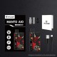 Authentic Rincoe Manto 80W VW Box Mod AIO Pod System Starter Kit - Devil Dog, Aluminum Alloy, 3ml, 1~80W, 1 x 18650