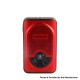 Authentic WISMEC AI Alexa 200W TC VW Variable Wattage Box Mod w/ Bluetooth - Red, 1~200W, 2 x 18650