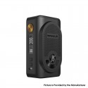 Authentic WISMEC AI Alexa 200W TC VW Variable Wattage Box Mod w/ Bluetooth - Black, 1~200W, 2 x 18650