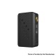 Authentic WISMEC AI Alexa 200W TC VW Variable Wattage Box Mod w/ Bluetooth - Black, 1~200W, 2 x 18650