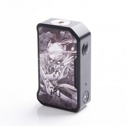 Authentic Dovpo MVV M VV II 280W VV Variable Voltage Box Mod - White Devil, PC + Zinc Alloy, 1~8V, 2 x 18650