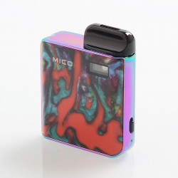 Authentic SMOKTech SMOK Mico 26W 700mAh Pod System Starter Kit - Prism Rainbow, 1.7ml, 0.8ohm / 1.0ohm