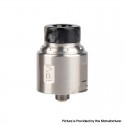 Authentic Pioneer4You IPV Finder RDA Rebuildable Dripping Atomizer w/ BF Pin - Silver, Stainless Steel, 24mm Diameter