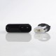 Authentic SMOKTech SMOK Mico 26W 700mAh Pod System Starter Kit - Prism Black, 1.7ml, 0.8ohm / 1.0ohm