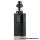 Authentic KangerTech Ripple Kit 200W TC VV Box Mod w/ Sub Ohm Tank - Black, Zinc Alloy, 10~200W, 2 x 18650