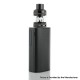 Authentic KangerTech Ripple Kit 200W TC VV Box Mod w/ Sub Ohm Tank - Black, Zinc Alloy, 10~200W, 2 x 18650