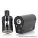 Authentic Innokin CoolFire Mini 40W 1300mAh VV VW Box Mod w/ Zenith D22 Tank Atomizer Kit - Black, Zinc Alloy, 6~40W