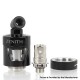 Authentic Innokin CoolFire Mini 40W 1300mAh VV VW Box Mod w/ Zenith D22 Tank Atomizer Kit - Black, Zinc Alloy, 6~40W