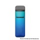 Authentic Suorin Trio 16W 850mAh Pod System Starter Kit - Aurora Blau, Aluminum Alloy + PC, 1ml / 3ml