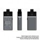 Authentic Nevoks Angus 60W 1700mAh Mesh RDA Starter Kit - Gradient, Zinc Alloy + PCTG, 0.18ohm / 0.5ohm