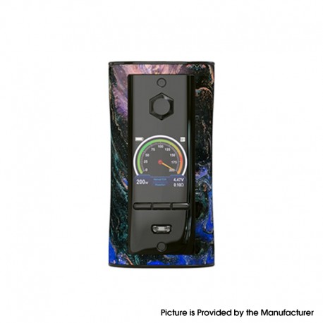 Authentic Pioneer4You IPV V-IT 200W TC VW Variable Wattage Box Mod with YIHI SX540 Chip - Galaxy, 5~200W, 2 x 18650