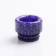 Authentic Reewape AS208 810 Drip Tip for SMOK TFV8 / TFV12 Tank / Kennedy - Purple, Resin, 12mm