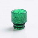 Authentic Reewape AS115E 510 Drip Tip for RDA / RTA / RDTA / Sub-Ohm Tank Atomizer - Dark Green, Resin, 13mm