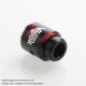 Authentic Cool Vapor MGTK BF RDA Rebuildable Dripping Atomizer - Black Blue, Staniless Steel, 24mm Diameter