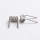 Authentic Goforvape Ni80 Staple Aliens Wire Pre-built Coil for RTA - 26GA x 2 + Flat (0.1 + 0.5) x 6 + 38GA, 0.18ohm (2 PCS)