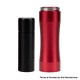 Authentic Timesvape Dreamer Mechanical Mech Mod Extend Stacked Tube - Red, Aluminum, 1 x 18650 / 20700 / 21700