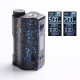 Authentic DOVPO Topside Dual 200W TC VW Variable Wattage Squonk Box Mod - Black + Blue, 10ml, 5~200W, 2 x 18650