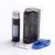 Authentic DOVPO Topside Dual 200W TC VW Variable Wattage Squonk Box Mod - Black + Blue, 10ml, 5~200W, 2 x 18650