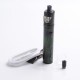 Authentic Innokin Zlide Tube 16W 3000mAh Vape Pen Mod w/ Zlide MTL Tank Starter Kit - Forest Camo, Stainless Steel + Glass, 4ml