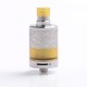 Authentic Fumytech Bdvape Precisio MTL / Middle MDL RTA Tank Atomizer - Silver Night, SS, 2.7ml, 22mm Diameter, Limited Edition