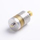 Authentic Fumytech Bdvape Precisio MTL / Middle MDL RTA Tank Atomizer - Silver Night, SS, 2.7ml, 22mm Diameter, Limited Edition