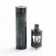 Authentic Innokin Zlide Tube 16W 3000mAh Vape Pen Mod w/ Zlide MTL Tank Starter Kit - Forest Camo, Stainless Steel + Glass, 4ml