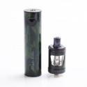 Authentic Innokin Zlide Tube 16W 3000mAh Pen Mod w/ Zlide MTL Tank Starter Kit - Forest Camo, Stainless Steel + Glass, 4ml