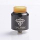 Authentic ThunderHead Creations THC Tauren RDA Rebuildable Dripping Atomizer w/ BF Pin - Gun Metal, Stainless Steel, 24mm Dia.