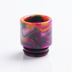 Authentic Reewape AS116 810 Drip Tip for SMOK TFV8 / TFV12 Tank / Kennedy / Battle / CSMNT Cosmonaut /Reload RDA - Purple, Resin