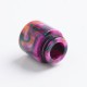 Authentic Reewape AS116 810 Drip Tip for SMOK TFV8 / TFV12 Tank / Kennedy / Battle / CSMNT Cosmonaut /Reload RDA - Purple, Resin